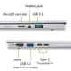 Ноутбук Acer Swift Go 14 SFG14-74 14" WUXGA OLED, Intel U5-225H, 16GB, F512GB, UMA, Win11, сріблястий (NX.JCWEU.002) - изображение 2