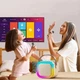 Портативная колонка Bluetooth с микрофонами и подсветкой / Мини караоке-колонка - изображение 9