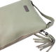 Женская кожаная сумка на плечо салатовая Borsacomoda 000346218 - изображение 9