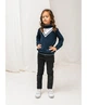 Джемпер для девочки ART KNIT Морячка синий, 116-122см 026711 - изображение 2