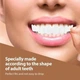 Знімні вініри Smile Veneers на дві щелепи Накладки на зуби для ідеальної усмішки, білий колір - зображення 2
