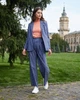 Жіночий подовжений жакет у велику клітинку LadyLike 42 Синій (ll2171014464367) - изображение 1
