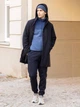 Толстовка на флисе мужская Uniqlo 237342082 3XL Синяя ( 1159831627) - изображение 3