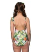 Купальник сплошной Keyzi 152 Белый-цветы Flowers big - изображение 2