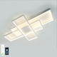 Смарт люстра Esllse SVEN 110W 3S SMART LED APP біла 5500Лм 900x500x80мм світлодіодна з пультом і додатком для смартфону - зображення 1