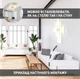Смарт люстра Esllse SVEN 110W 3S SMART LED APP біла 5500Лм 900x500x80мм світлодіодна з пультом і додатком для смартфону - зображення 6