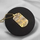 Чоловічий кулон на шию з нержавіючої сталі "Gold Token" - зображення 7