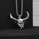 Мужской кулон на шею из нержавеющей стали "HORN" - изображение 1