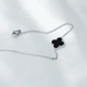 Жіночий браслет на руку з нержавіючої сталі Clover Charm - зображення 1