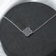 Жіночий браслет на руку з нержавіючої сталі Clover Charm - зображення 5