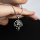 Чоловічий кулон на шию "DJ Skull" з нержавіючої сталі - зображення 6