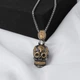 Чоловічий кулон на шию "Amulet Skull" з нержавіючої сталі - зображення 3
