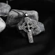 Чоловічий кулон на шию з нержавіючої сталі "Celtic Cross" - зображення 5