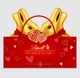 Пасхальные кролики Lindt молочный шоколад 100 г - изображение 2