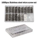Микровинты Универсальные M1;M1.4;M1.6/1000шт с Гайками и Шайбами Spec (SP-0670001) - изображение 1