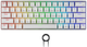 Klawiatura bezprzewodowa Spartan Gear Pegasus 2 RGB White (5207011011376) - obraz 1