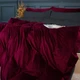 Комплект постельного белья MirSon Велюр Winter Frost 28-0005 + 28-0002 Azalea Velvet 200х220 (2200004006642) - изображение 3