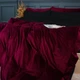 Пододеяльник MirSon Велюр Winter Frost 28-0007 + 28-0002 Poinsettia Velvet 220х240 (2200004007595) - изображение 3