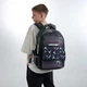 Рюкзак школьный YES TS-48 Minecraft Arrow 45х31x15 см Разноцветный (559927) - изображение 10