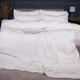Простынь на резинке MirSon Велюр Winter Frost 28-0001 White Velvet 180х190 (2200003990843) - изображение 3