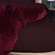 Простынь на резинке MirSon Велюр Winter Frost 28-0002 Excalibur Velvet 150х190 (2200003993028) - изображение 2