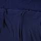 Простынь на резинке MirSon Велюр Winter Frost 28-0006 Navy blue Velvet 80х190 (2200004000107) - изображение 3