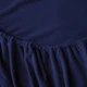 Простынь на резинке MirSon Велюр Winter Frost 28-0006 Navy blue Velvet 140х200 (2200003999709) - изображение 1