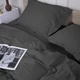 Підковдра MirSon 110х140 Satin Stripe 30-0012 Dark Gray (2200005252093) - зображення 3