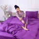 Підковдра MirSon 110х140 Satin Stripe 30-0009 Purple (2200005250839) - зображення 6