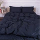 Підковдра MirSon 110х140 Satin Stripe 30-0021 Dark Blue (2200005255889) - зображення 3