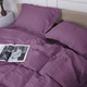 Простынь MirSon двуспальная 200x220 см 30-0008 Smoky Pink Satin Stripe (2200005250495) - изображение 2
