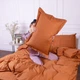 Комплект постельного белья MirSon Satin&nbsp;Stripe 30-0005&nbsp;Brown 110х140 Детский (2200005246092) - изображение 5