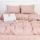 Простынь на резинке MirSon односпальная 70x190+10 см Natural Linen Dearness Лен (2200007102501) - изображение 6