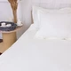 Простынь MirSon Poplin Line 002 Milky White 180х220 см (2200006277989) - изображение 2
