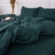 Комплект постельного белья MirSon Poplin Line 091 Emerald 175 x 210 см (2200006279549) - изображение 8