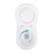Унитаз подвесной Qtap Swan Ultra Quiet White, с сиденьем Slim Duroplast/Soft-close/Quick Release QT16335180W - изображение 5