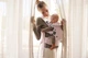 Рюкзак-кенгуру BabyBjorn Harmony Woven Light pink melange - изображение 7