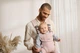 Рюкзак-кенгуру BabyBjorn Harmony Woven Light pink melange - изображение 8