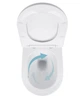 Унитаз подвесной Qtap Jay Ultra Quiet White, с сиденьем Slim Duroplast/Soft-close/Release QT07335175W - изображение 5