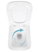 Унитаз подвесной Qtap Crow Ultra Quiet White, с сиденьем Slim Duroplast/Soft-close/Quick Release QT05335172W - изображение 5