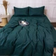 Пододеяльник MirSon Poplin Line 091 Emerald 110х140 см (2200006279662) - изображение 2