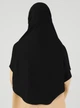 Хіджаб Готовий Цілісний Tesettur Turban Ecardin St406 One Size Чорний - зображення 5