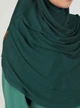 Хіджаб Готовий Цільний Tesettur Turban Ecardin St406 One Size Смарагдовий - изображение 4