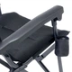 Крісло розкладне Uquip Barry, сталевий каркас, до 200 кг, Black (244055) - изображение 8