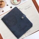 Кулинарная книга для записи рецептов, 100 листов рецептурных, Blue Crazy Horse, Malina Leather - изображение 1