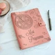 Кулинарная книга для записи рецептов, 100 листов рецептурных, Pink Kaiser, Malina Leather - изображение 1