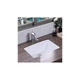 умивальник Rea Adela 33x46 white (REA-U6653) - зображення 5