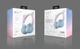Детские беспроводные наушники CATEAR BT029I с ушками, LED-подсветкой, Bluetooth + AUX Бирюзовые - изображение 2