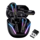 Игровые TWS наушники ONIKUMA Т27s с микрофоном | Bluetooth 5.3 + 2.4G | Сенсорное управление | RGB-подсветка | Для ПК, PS, телефона | Черные - изображение 1