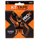 Кінезіо тейп нарізаний для спрямованого знеболювання KT TAPE PRO X Kinesio tape XSTRIP 15шт чорний - зображення 1